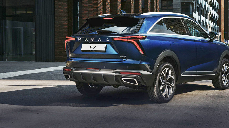 Автосалон: Haval F7 II